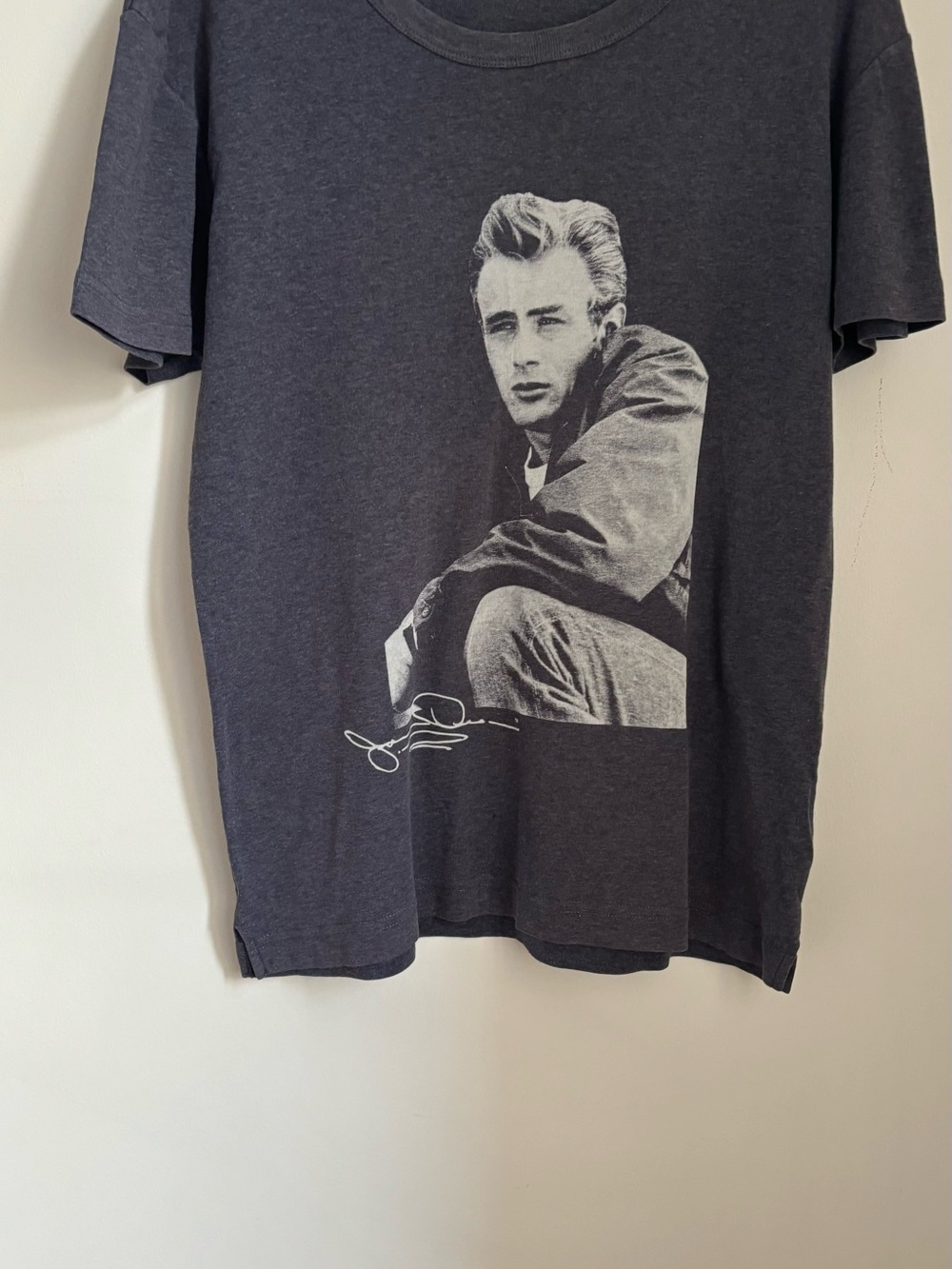 Dolce & Gabbana Charcoal Short‑Sleeve Graphic Tee size M/ 44
